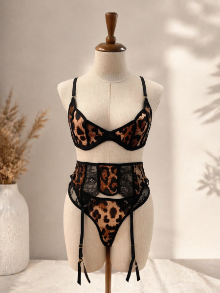 طقم جارتير أناقة الفهد 🐆