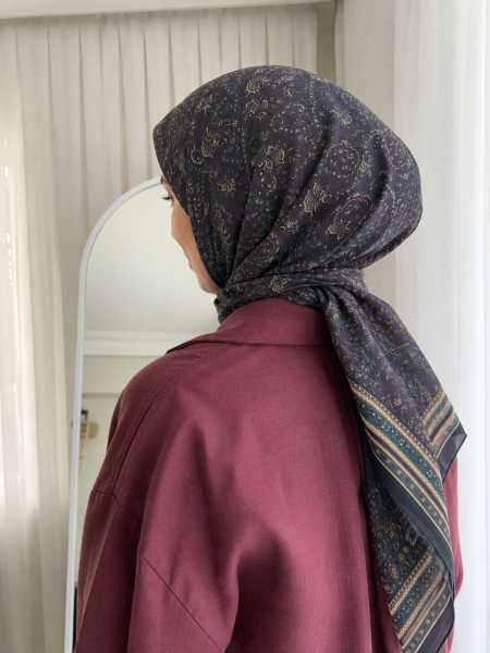 ايشارب soft cotton نقشة بوهيمي