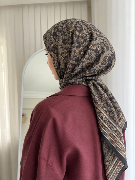 ايشارب soft cotton نقشة بوهيمي