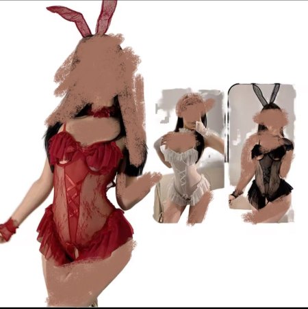 طقم ارنوب bunny lingerie